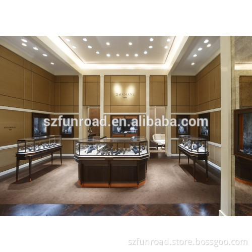 Jewellery shop furniture design jewellery store interior design with jewelry display cabinet